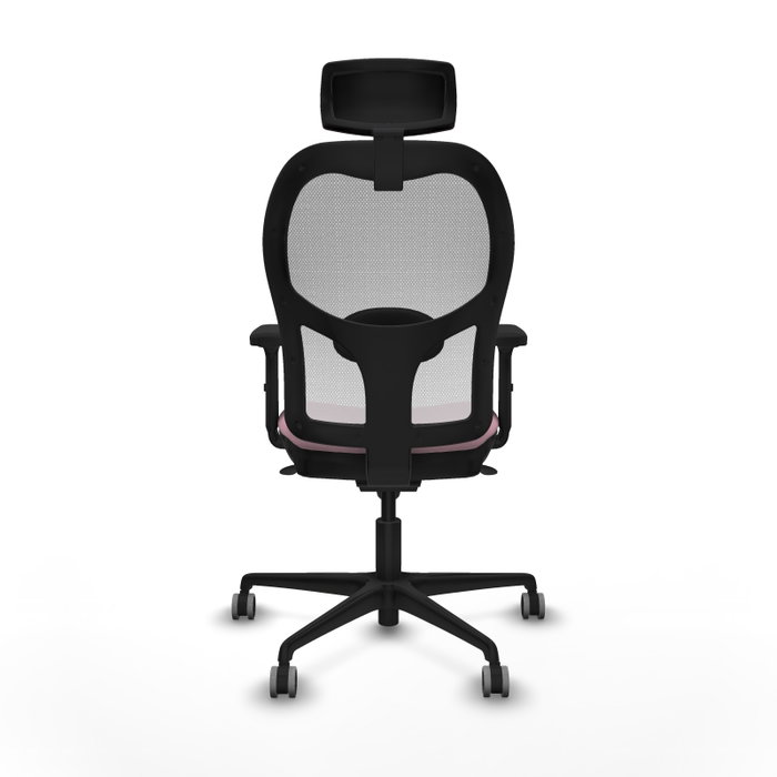 PIQUERAS Y CRESPO Silla de oficina Jorquera Rosa y Blanca PIQUERAS Y CRESPO Silla de oficina Jorquera Rosa y Blanca