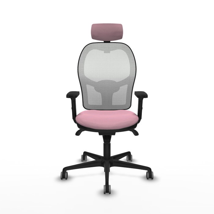 PIQUERAS Y CRESPO Silla de oficina Jorquera Rosa y Blanca PIQUERAS Y CRESPO Silla de oficina Jorquera Rosa y Blanca