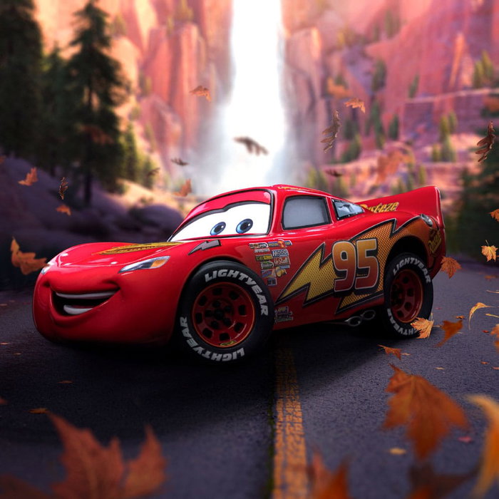 Iron Studios Estatua 1/10 Art Scale Lightning Mcqueen Cars