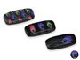 DKD Home Decor Funda para Gafas PU y Metal Colección PEACOCK Surtido de 3