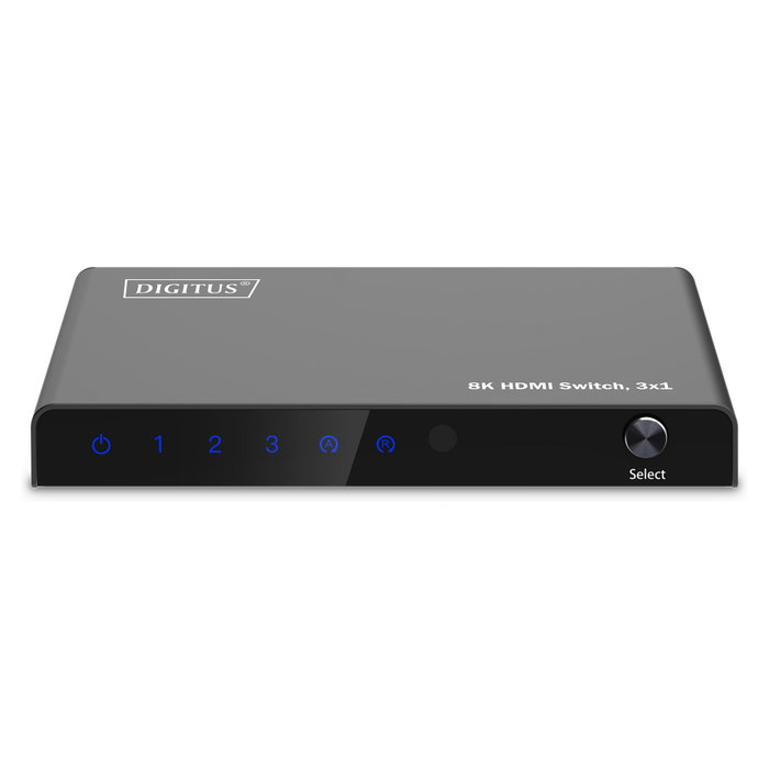 Digitus Conmutador HDMI 3x1 8K/60Hz HDR DS-55333 Negro Digitus Conmutador HDMI 3x1 8K/60Hz HDR DS-55333 Negro