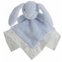 Creaciones Llopis Dou-Dou 30X30 + Sonajero 16 Cm Conejo Azul Caja