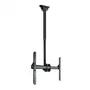 TooQ LPCE1170TSLI-B Soporte de Techo Giratorio, Inclinable y Nivelable para TV de 37 a 70 Pulgadas, Hasta 50 kg