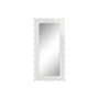 DKD Home Decor Espejo Mango Cristal Decape Blanco 89x178 cm