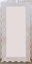 DKD Home Decor Espejo Mango Cristal Decape Blanco 89x178 cm
