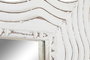 DKD Home Decor Espejo Scandi Blanco 2.5 x 178 x 89 cm con Dimensiones de Espejo Interno 61x152 cm