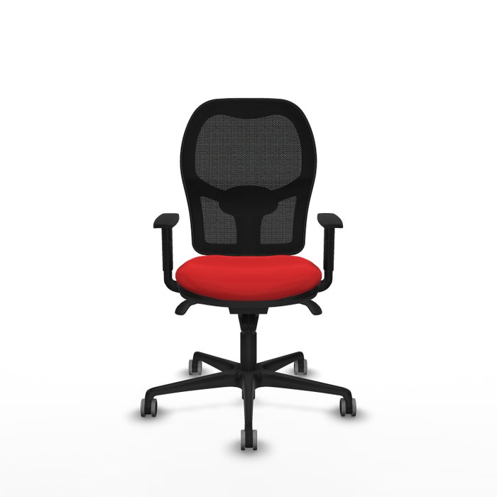 PIQUERAS Y CRESPO Silla de oficina Jorquera Rojo/Negro PIQUERAS Y CRESPO Silla de oficina Jorquera Rojo/Negro