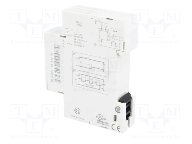 CROUZET MAR1 Relé de tiempo SPDT 250VAC/8A 24÷240VAC CROUZET MAR1 Relé de tiempo SPDT 250VAC/8A 24÷240VAC