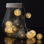 Home Deco Factory Guirnalda de Luz 15 LED USB Gris 2700K Longitud 150cm