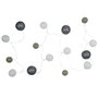 Home Deco Factory Guirnalda de Luz 15 LED USB Gris 2700K Longitud 150cm