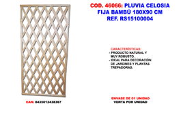 Pluvia Celosía Fija Bambú 180x90 RS15100004