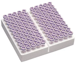 Selecta 3K Tubos de Sangre Malva EDTA 55x12 0,5 mL - 100 Unidades