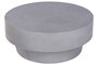 DKD Home Decor Mesa de Centro de Hormigón Gris 91x91x38 cm