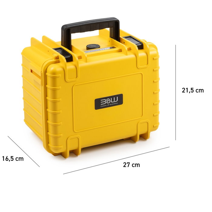 B&W Estuche PP.66 Amarillo para DJI Mini 5 Pro B&W Estuche PP.66 Amarillo para DJI Mini 5 Pro