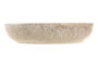 DKD Home Decor Plato Hondo de Gres Esmaltado Beige Horeca Brown