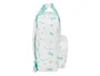 Safta Mochila Infantil Real Madrid Blanca 280x200x80 mm con Asas, Licencia Oficial