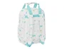 Safta Mochila Infantil Real Madrid Blanca 280x200x80 mm con Asas, Licencia Oficial