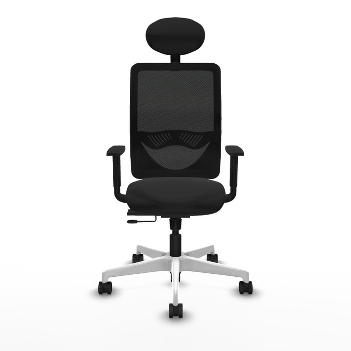 PIQUERAS Y CRESPO Silla de oficina Zulema Negro con mecanismo Sincro/Traslack PIQUERAS Y CRESPO Silla de oficina Zulema Negro con mecanismo Sincro/Traslack