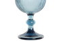 DKD Home Decor Copa Basicos Azul Cristal 9 x 17 x 9 cm Set de 6