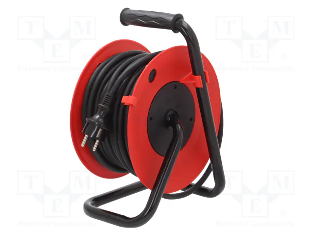 KEL Prolongador de alimentación H05RR-F 3G2,5mm2 20m Negro