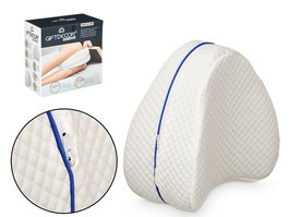 Giftdecor Almohada Para Piernas, Color Blanco, Dimensiones 24x15x24 cm, Material Espuma y Poliéster (Set de 6)