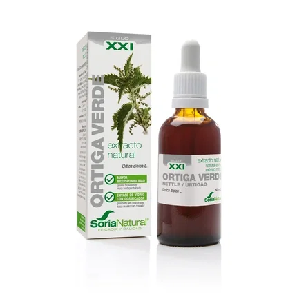 SORIA NATURAL Extracto Ortiga Verde Fórmula XXI 50 ml SORIA NATURAL Extracto Ortiga Verde Fórmula XXI 50 ml