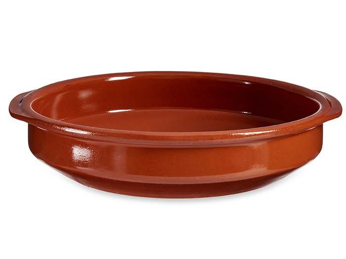 La Dehesa Cazuela Redonda Barro Refractario Miel Diámetro 36 cm (Set de 6)