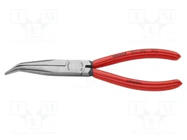 KNIPEX Alicates semiredondos acodados de 200 mm