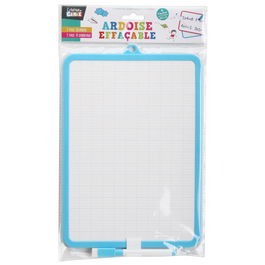 Createur de Genie Pizarra Doble Cara Con Rotulador Borrable Fucsia Verde Azul