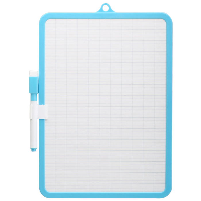 Createur de Genie Pizarra Doble Cara Con Rotulador Borrable Fucsia Verde Azul