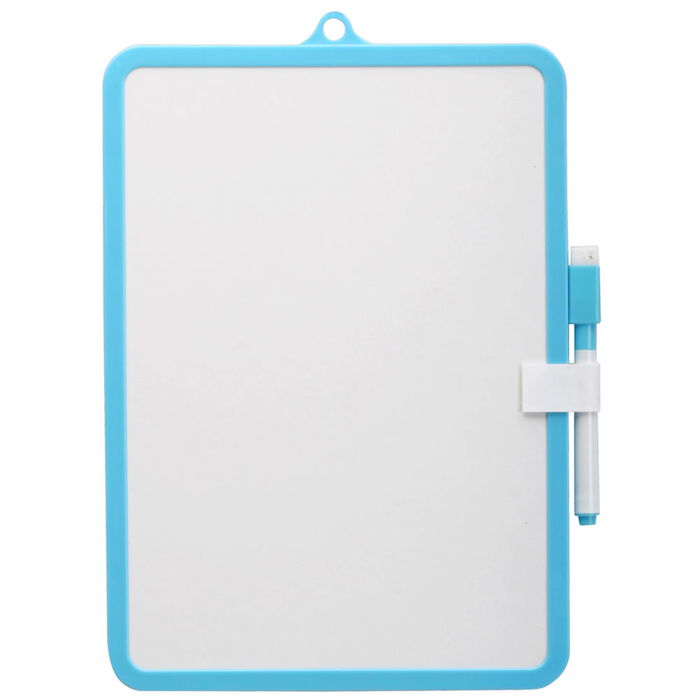 Createur de Genie Pizarra Doble Cara Con Rotulador Borrable Fucsia Verde Azul