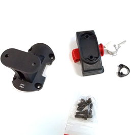 XLC Kit Adaptador Portabultos Delantero LR-X03 Klickfix para Winora Yakun 2 y Radius 2, 3kg