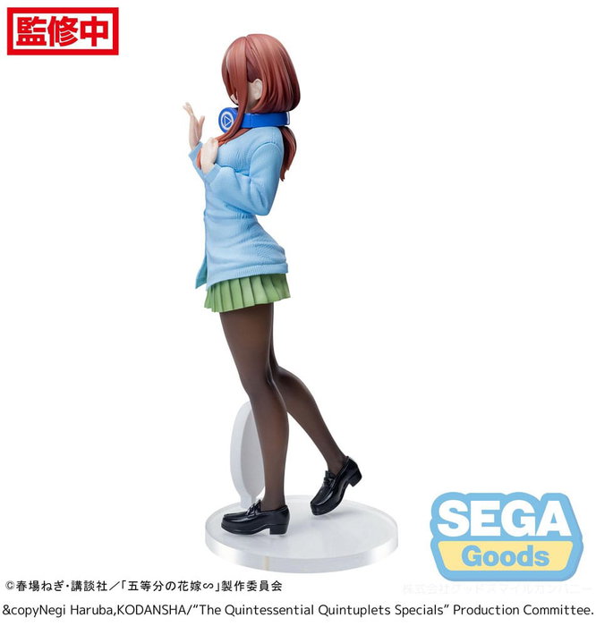 The Quintessential Quintuplets Specials Estatua Luminasta PVC Miku Nakano 20 cm The Quintessential Quintuplets Specials Estatua Luminasta PVC Miku Nakano 20 cm
