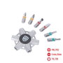 Workpro Herramienta 6 en 1 de Zinc con Puntas de Acero Cromo Vanadio