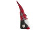 DKD Home Decor Figura Navidad Gnomo Tradicional Poliester Rojo Negro 10x31x13 cm (2 Unidades)