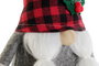 DKD Home Decor Figura Navidad Gnomo Tradicional Poliester Rojo Negro 10x31x13 cm (2 Unidades)