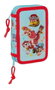 Safta Plumier Doble pqño 29 piezas 12,5x19,5x4 cm Estuche escolar