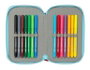 Safta Plumier Doble pqño 29 piezas 12,5x19,5x4 cm Estuche escolar