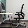 PIQUERAS Y CRESPO Silla de oficina Cilanco con Mecanismo Sincro, Brazos 3D y Apoyo Lumbar