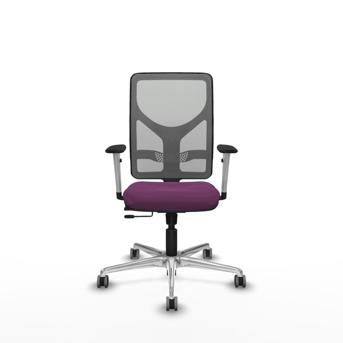 PIQUERAS Y CRESPO Silla de oficina Motilla con mecanismo Sincro/Traslack, Morado y Gris PIQUERAS Y CRESPO Silla de oficina Motilla con mecanismo Sincro/Traslack, Morado y Gris