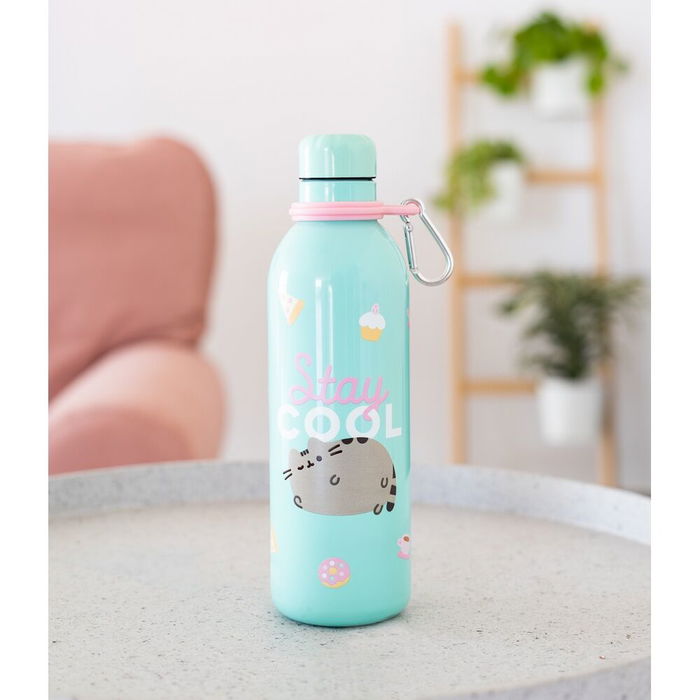 Erik Botella Acero Inoxidable Foodie Pusheen 500ml Erik Botella Acero Inoxidable Foodie Pusheen 500ml