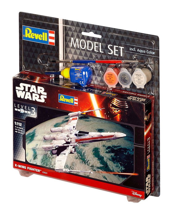 Star Wars Maqueta 1/112 Model Set X-Wing Fighter 11 cm Star Wars Maqueta 1/112 Model Set X-Wing Fighter 11 cm