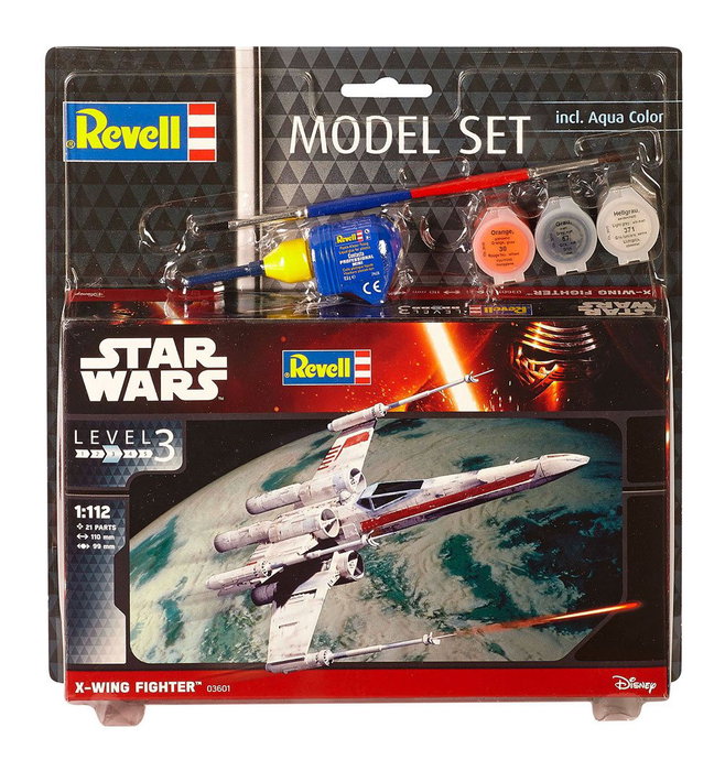 Star Wars Maqueta 1/112 Model Set X-Wing Fighter 11 cm Star Wars Maqueta 1/112 Model Set X-Wing Fighter 11 cm
