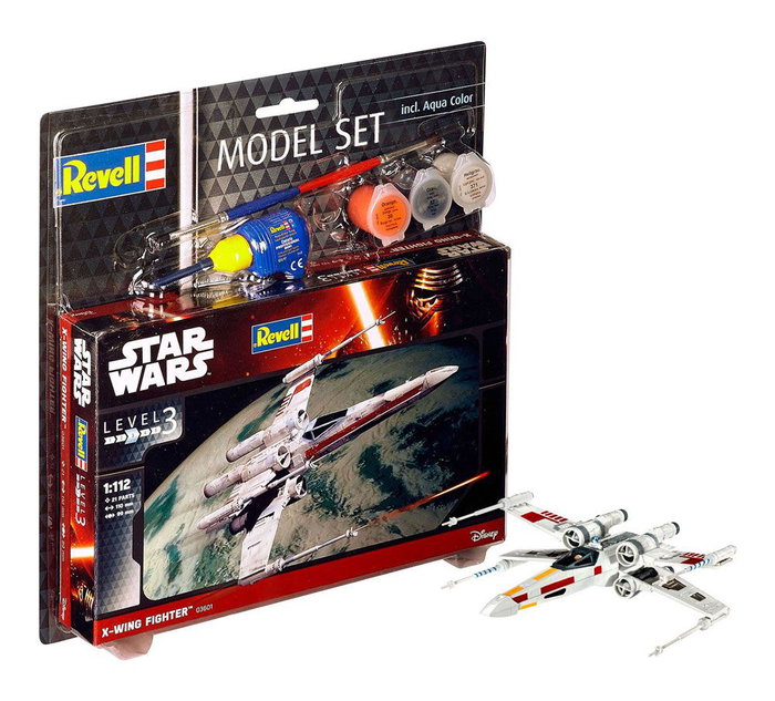 Star Wars Maqueta 1/112 Model Set X-Wing Fighter 11 cm Star Wars Maqueta 1/112 Model Set X-Wing Fighter 11 cm