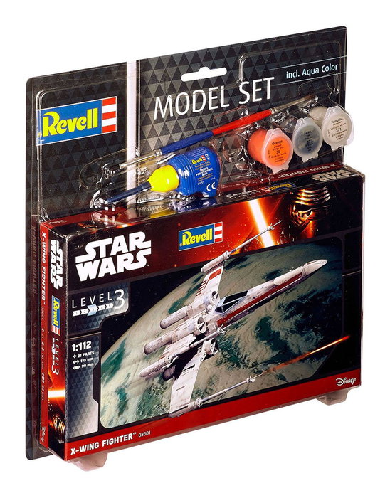 Star Wars Maqueta 1/112 Model Set X-Wing Fighter 11 cm Star Wars Maqueta 1/112 Model Set X-Wing Fighter 11 cm