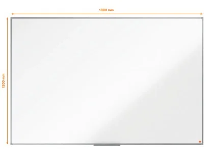 NOBO Pizarra Blanca Essence de Melamina 180x120 cm con Marco de Aluminio NOBO Pizarra Blanca Essence de Melamina 180x120 cm con Marco de Aluminio