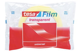 Cinta Adhesiva Tesa Transparent Rollo 66X19 (Set de 8)