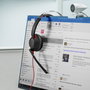 HP Poly Blackwire 5220 Auriculares estéreo USB-C con adaptador USB-A y jack 3,5 mm, Negro