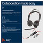 Poly Blackwire 5220 USB-C Negro
