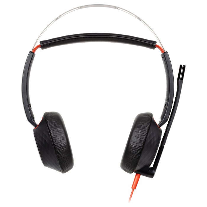 HP Poly Blackwire 5220 Auriculares Estéreo USB-C/A y 3,5 mm Negro